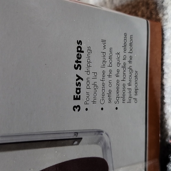 COOK WORKS GREASE SEPARATOR 4 CUPS - Picture 3 of 10